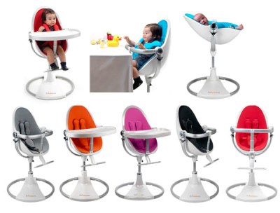 כסא אוכל Fresco chrome של bloom